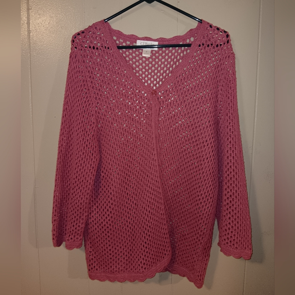 Vintage Christopher & Banks Chrochet Cardigan